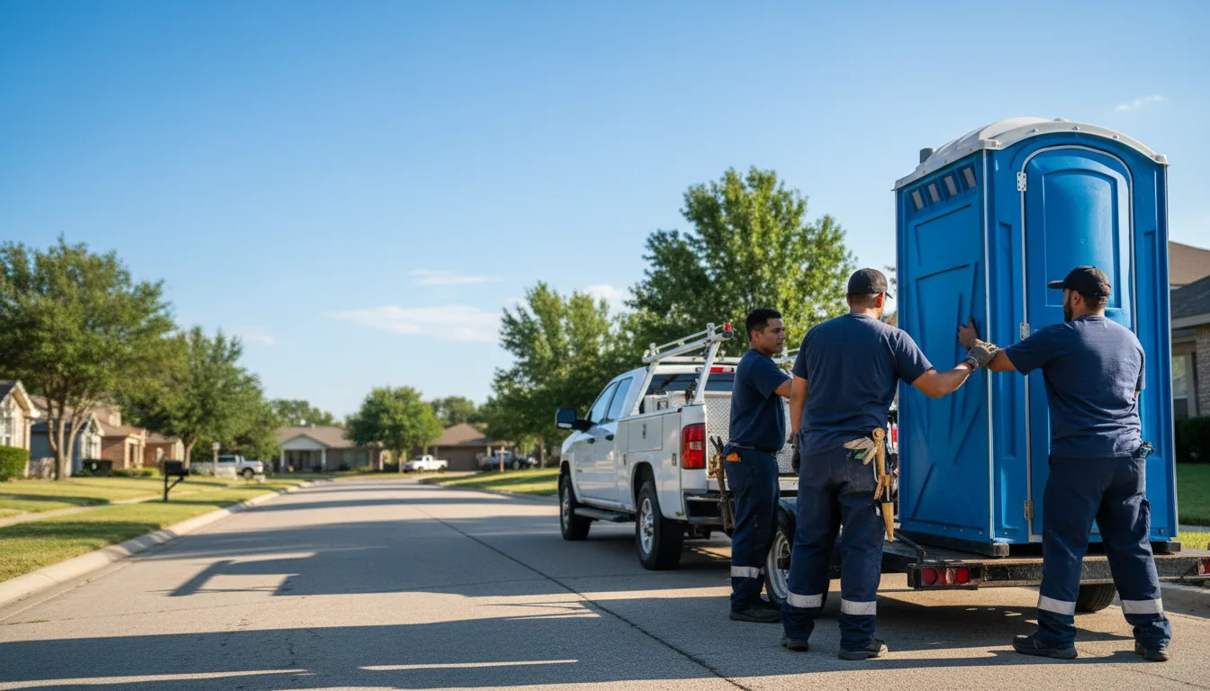 Portable Toilet Rental in Grimes, IA near me